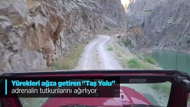 Yürekleri ağza getiren 'Taş Yolu' adrenalin tutkunlarını ağırlıyor