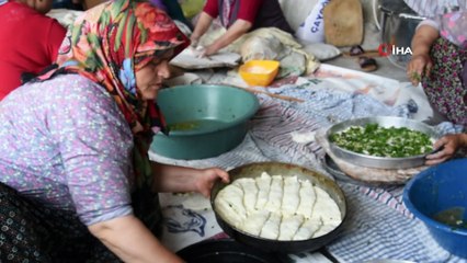 Sındırgı'nın vazgeçilmez lezzeti ‘otlu sini’