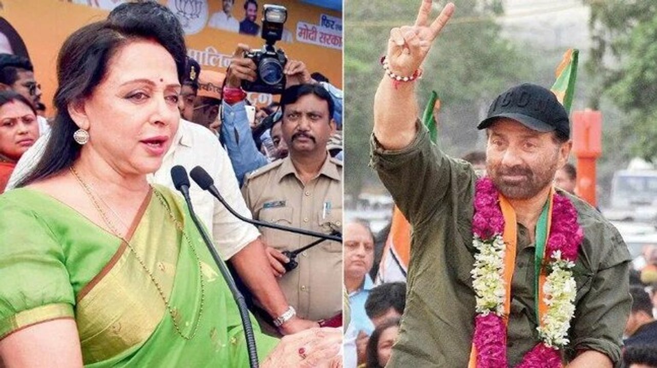 Missing posters of MPs Sunny Deol, Hema Malini put up in Punjab