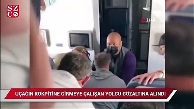 ABD'de uçağın kokpitine girmeye çalışan yolcu gözaltına alındı