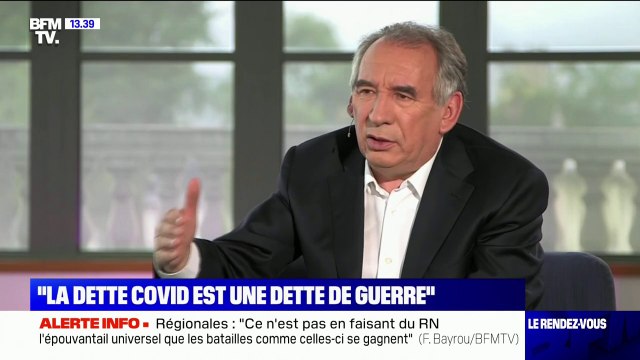 Pour François Bayrou, la dette Covid est une dette de guerre