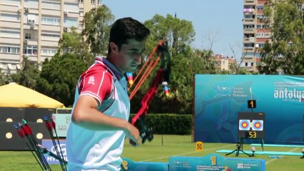 ANTALYA - Makaralı Yay Erkek Milli Takımı, Avrupa şampiyonu oldu