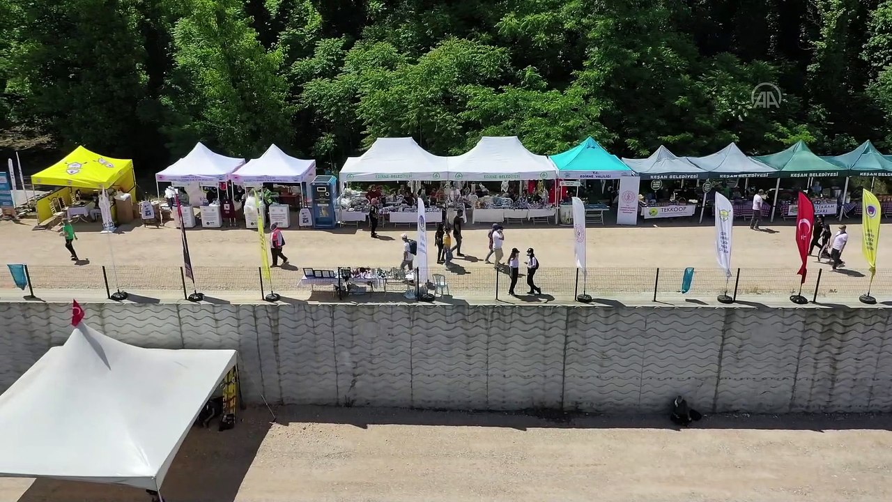 EDİRNE - 1. Edirne Kürek Festivali başladı