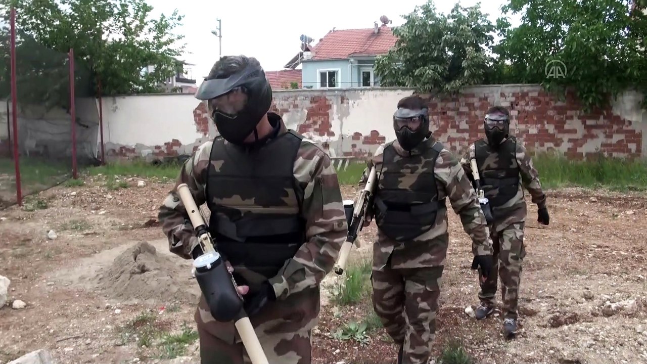 MANİSA - Uluslararası organizasyonun yapılacağı Demirci'ye paintball sahası