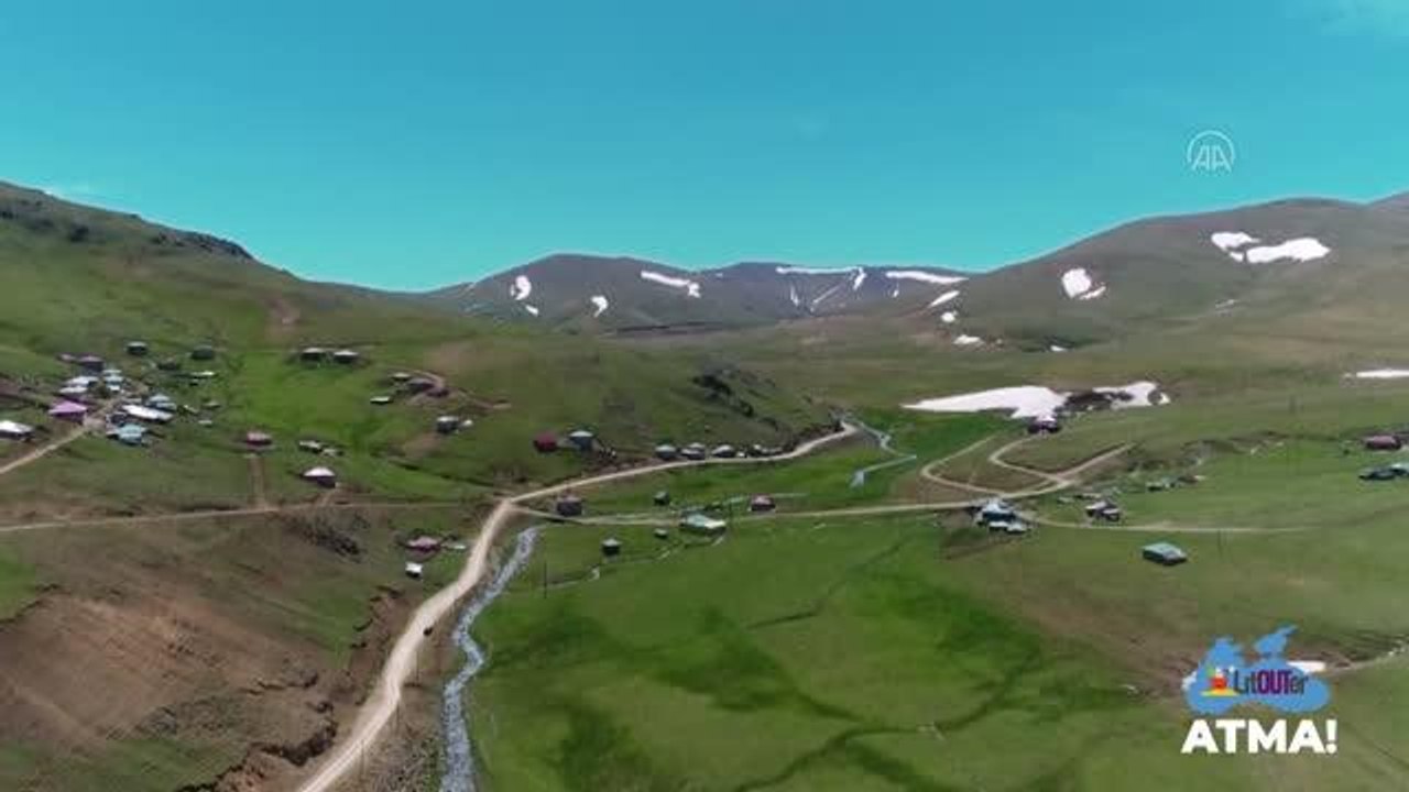 Yaylalara atılan plastik atıkların Karadeniz'e yolculuğu kısa film oldu