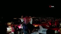 Antalya'da sosyal mesafesiz, maskesiz asker eğlencesi kamerada