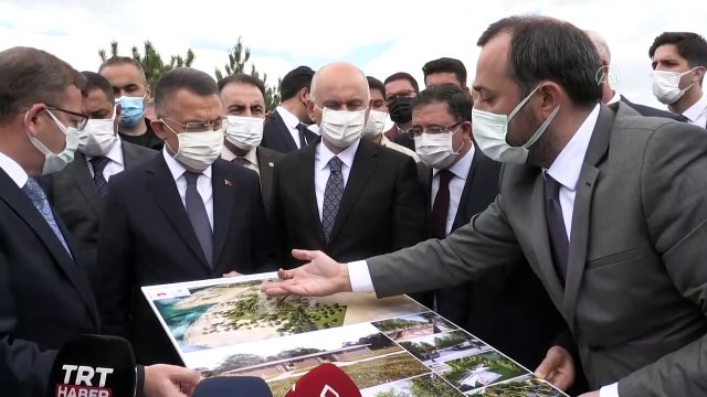 YOZGAT - Cumhurbaşkanı Yardımcısı Oktay, Sorgun'da millet bahçesi alanında inceleme yaptı