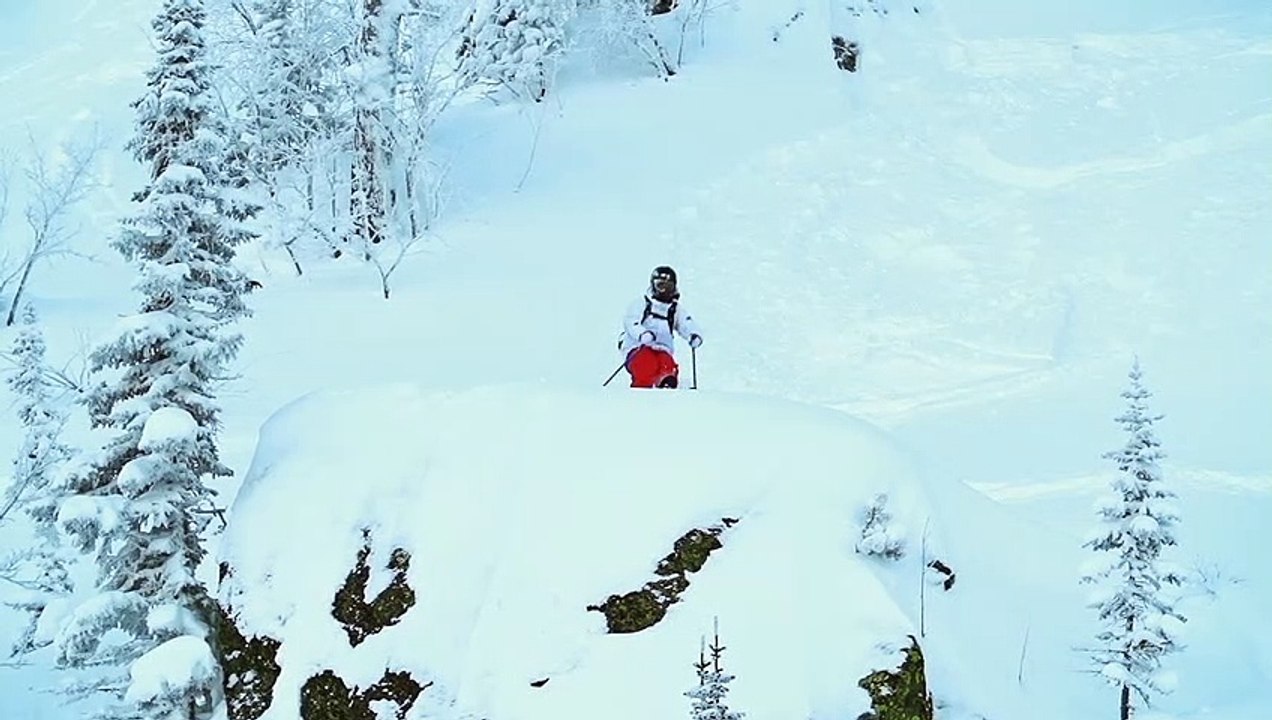 Wonderful ski diving ⛷⛷⛷