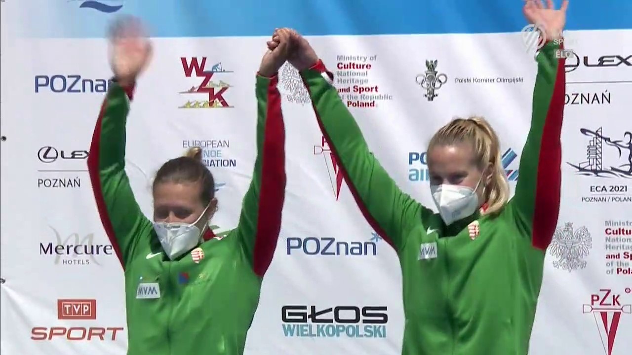 Kozák Danuta - EB K2 500m 1. hely 2021.06.05