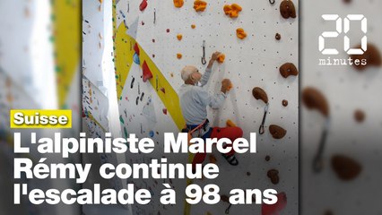 L'alpiniste Marcel Rémy continue l'escalade à 98 ans