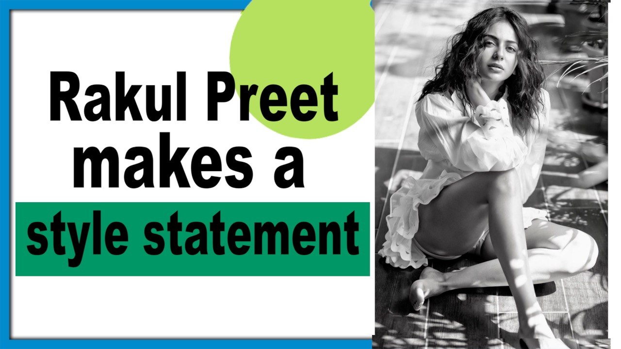 Rakul Preet Singh step out in style