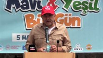 KAYSERİ - Erciyes'te gönüllüler çevre temizliği yaptı