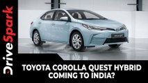 Toyota Corolla Quest Hybrid Coming To India? Toyota Files New Trademarks