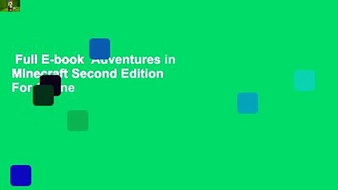 Full E-book  Adventures in Minecraft Second Edition  For Online