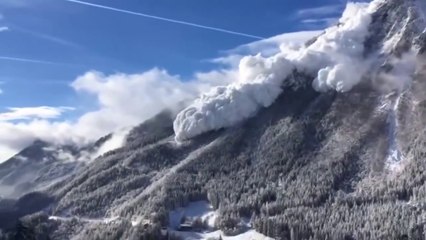 The LARGEST snow avalanches captured on camera