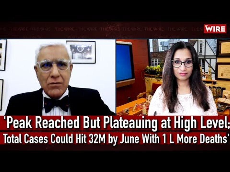 'Peak Reached But Plateauing at High Level; Total Cases Could Hit 32M by June With 1 L More Deaths'