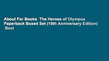 About For Books  The Heroes of Olympus Paperback Boxed Set (10th Anniversary Edition)  Best