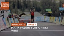 #Dauphiné 2021 - Stage 7 - Highlights - First win for Padun!