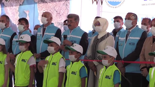 VAN - Merkez İleri Biyolojik Atık Su Arıtma Tesisi açıldı
