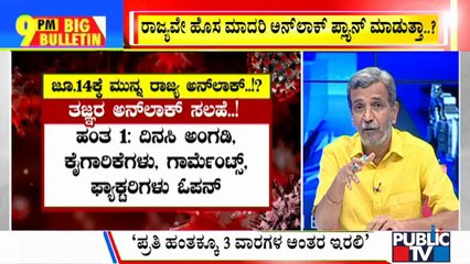 Big Bulletin | CM Yediyurappa Hints At Unlock | HR Ranganath | June 5, 2021