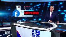 Facebook bans Donald Trump for two years _ 9 News Australia