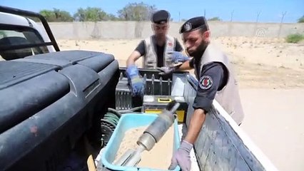 GAZZE - İsrail'in Gazze'ye attığı patlamamış 1200 füze, tank ve top mermisi etkisiz hale getirildi (2)