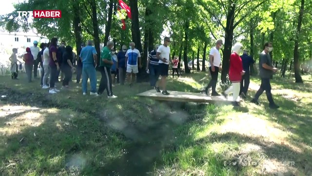 2 doz aşı olan 60 yaş üzeri vatandaşlar doğa ile buluştu