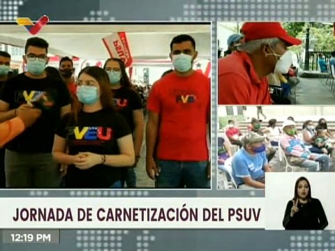 La FVEU se incorpora en la jornada de carnetización y actualización de datos del PSUV