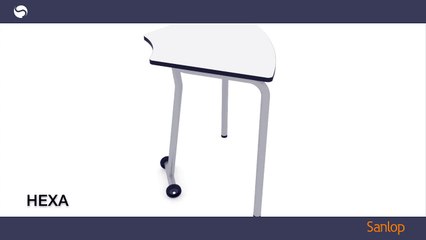 Mesa Hexa para grupos de trabajo