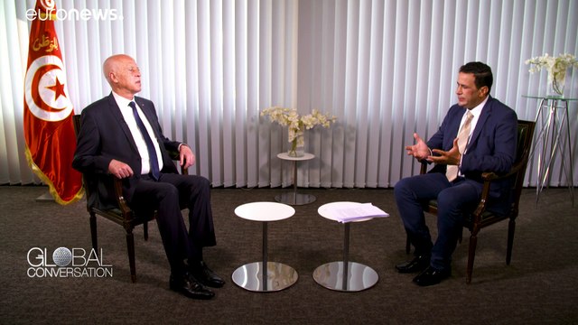 El presidente Kaïs Saïed presenta a Túnez como un aliado de la UE contra la migración irregular