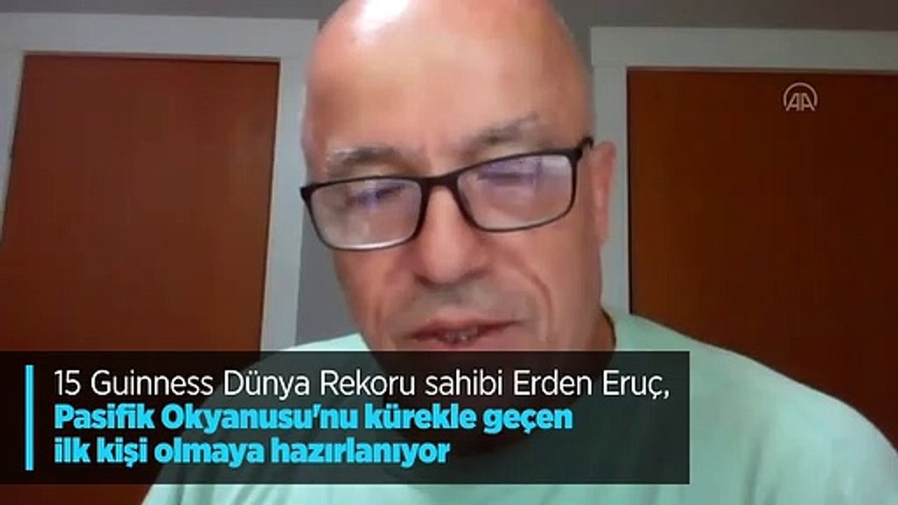 Erden Eruç, "Kuzey Amerika ve Asya arasında Pasifik'i kürekle geçen ilk kişi" olmaya hazırlanıyor.