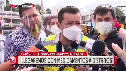 Descargar video: Jhonny plantea a empresarios rebajar impuestos a sectores más golpeados por la pandemia y las restricciones