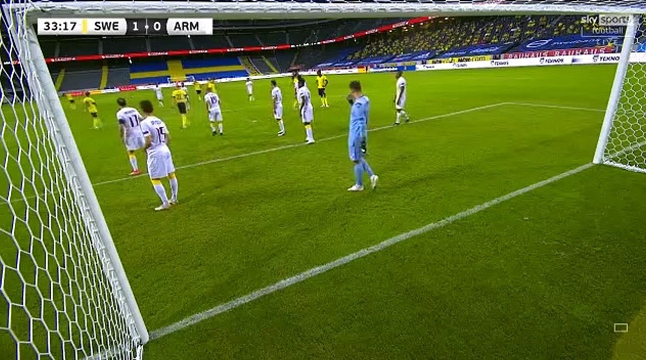 Goal - 2:0 - 34' Danielson M. (Forsberg E.), Sweden