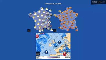 bulletin meteo du samedi 5 juin 2021