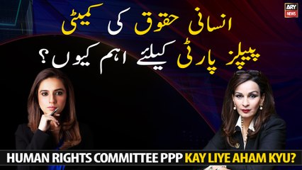 Human Rights Committee PPP Kay Liye Aham Kyu?