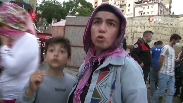 Kağıthane’de feci olay: İnşaattaki gölette boğulma tehlikesi geçiren çocuğu dalgıçlar kurtardı