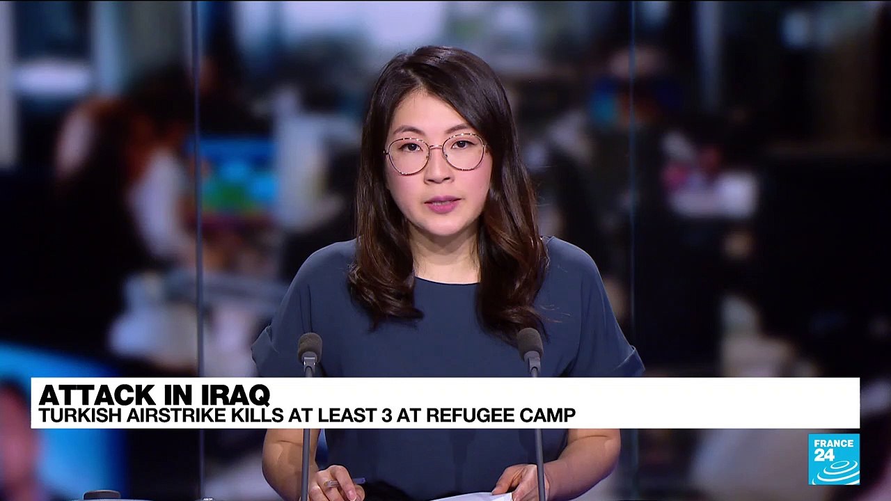 Turkish airstrike kills at least three in attack on refugee camp in northern Iraq