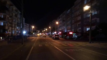 EDİRNE - Trakya sokağa çıkma kısıtlamasıyla sessizliğe büründü