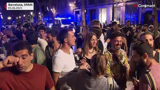 A Barcelone, des regroupements de jeunes évacués pour non-respect des mesures sanitaires