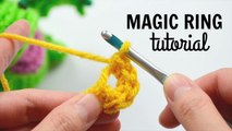 How To Crochet A Magic Ring | Amigurumi Beginner Basics