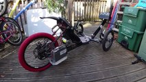 Recumbent Trike Diy Electric E-Bike Conversion And Test Drive
