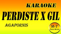 Karaoke - Perdiste x Gil - Agapornis - Instrumental Lyrics Letra