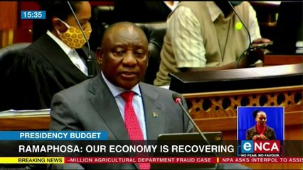Ramaphosa says economy recovering