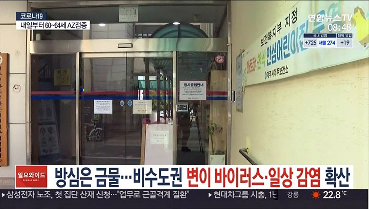 '방심은 금물'…비수도권 변이 바이러스·일상 감염 확산