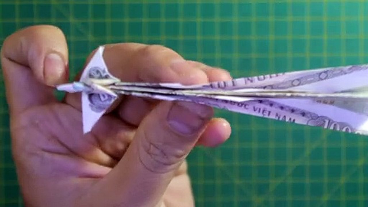 Demo Money origami Phoenix easy Design by Jo Nakashima