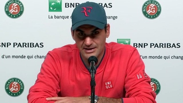 Roland-Garros 2021 - Roger Federer : C'est pas normal d'être de nouveau sur un terrain, de pouvoir jouer 3h30