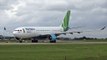Bamboo Airways A330-200 Take Off At Manchester Airport