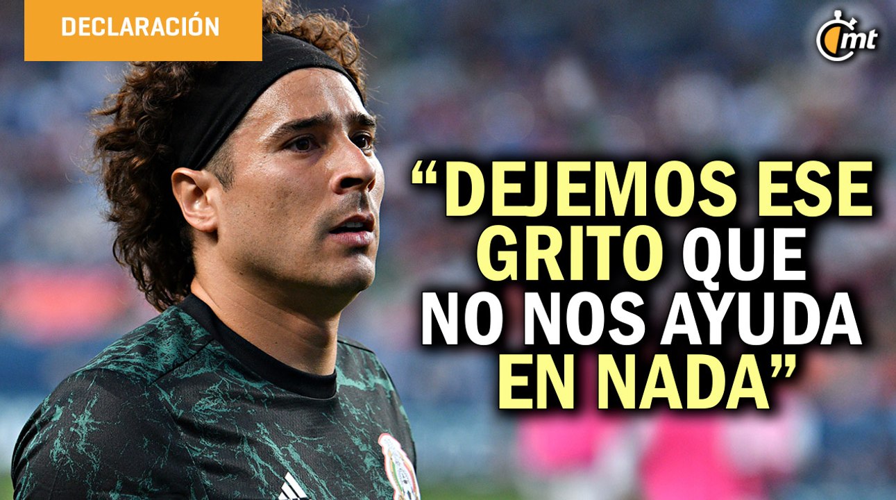 Guillermo Ochoa lanza petición para terminar con grito homofóbico