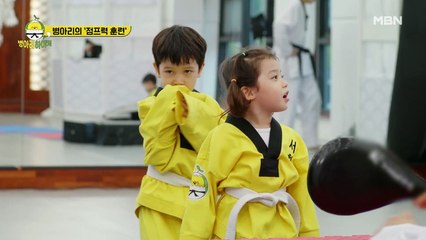 6세 라인 병아리들의 털 날리는(?) 점프 대결!