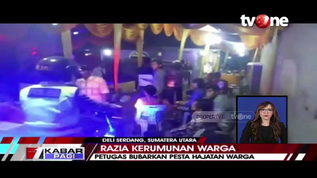Satgas Bubarkan Hajatan yang Menimbulkan Kerumunan